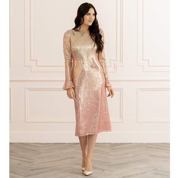 Rachel Parcell Dresses & Skirts - RACHEL PARCELL NWT Sequin Long Sleeve Dress